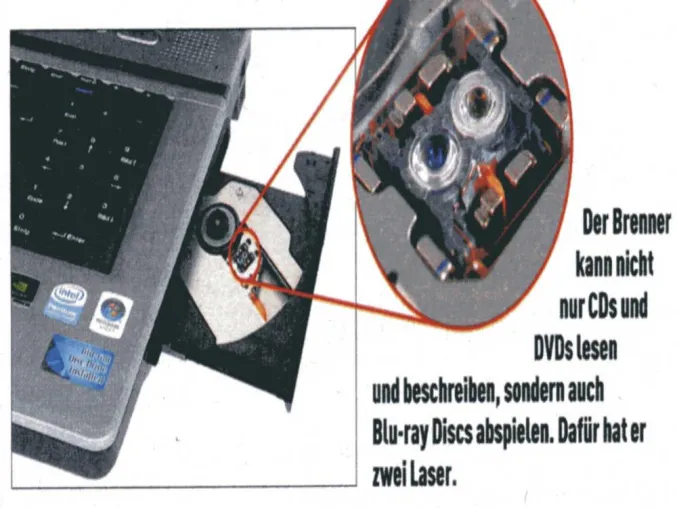 Bild: Notebook mit Blu-ray Disc Drive getestet