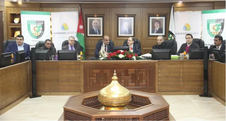 Vereinbarung über den Bau des größten Solarkraftwerks an einer Universität in Jordanien Bild: Vereinbarung über den Bau des größten Solarkraftwerks an einer Universität in Jordanien