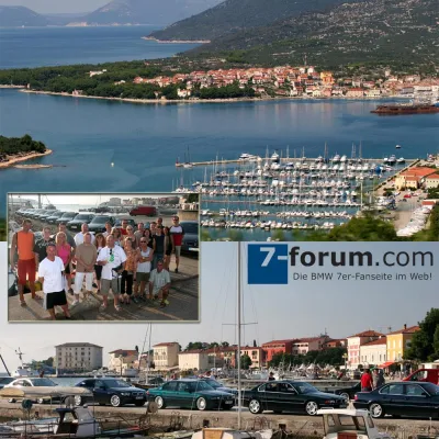 Bild: Große 7-forum.com Sternfahrt nach Porec/Kroatien im September 2007