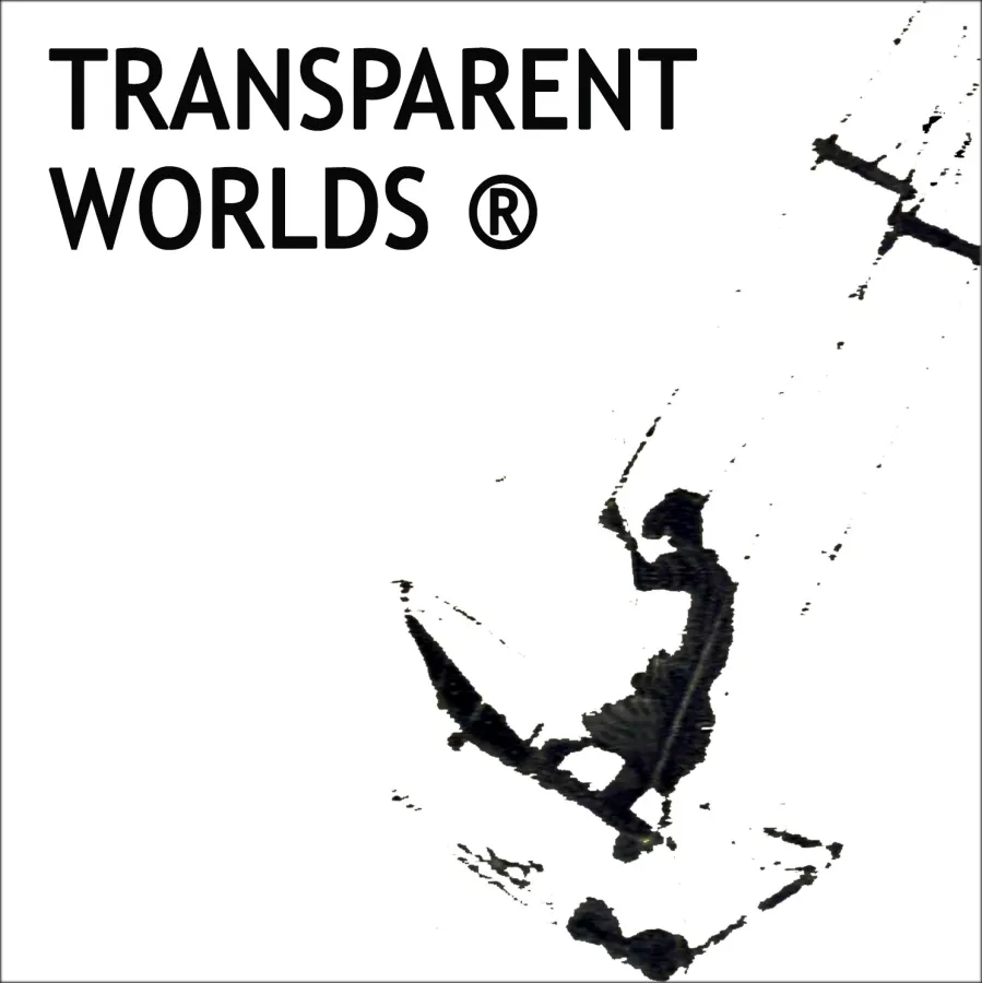 LOGO Transparent WORLDS®  (© Daniela MELZIG)