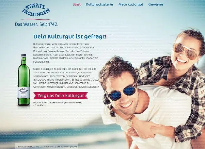 Bild: Staatl. Fachingen sucht Kulturgüter: Startschuss für die 2. Runde