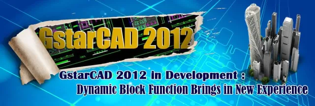 Bild: Gstarsoft stellt den neuen, dynamischen Block-Editor in Gstar CAD 2012 vor