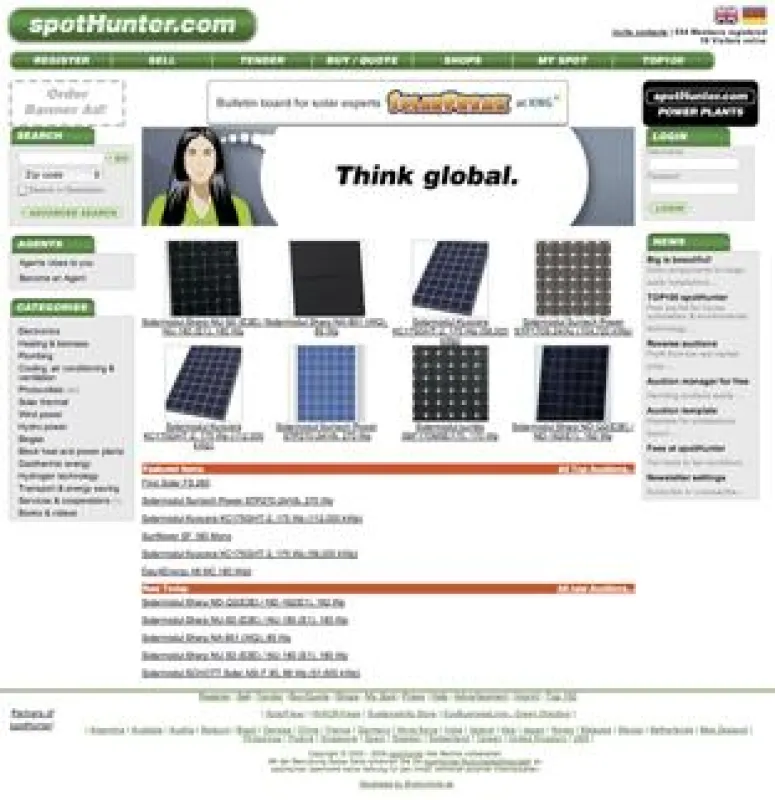 Business-Auktionen für Haus- und Umwelttechnik