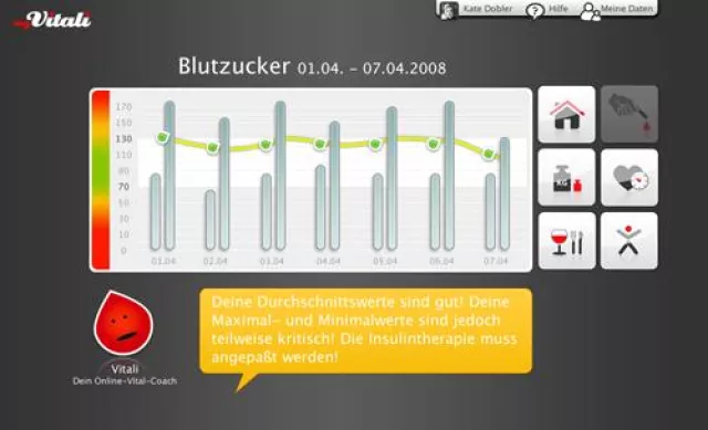 MASSIVE ART präsentiert auf der CeBIT neue Funktionen im Bereich Diabetes-Monitoring Bild: MASSIVE ART präsentiert auf der CeBIT neue Funktionen im Bereich Diabetes-Monitoring