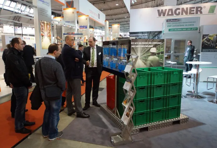 Bild: LogiMAT 2013 – erfolgreicher Messeauftritt für WAGNER