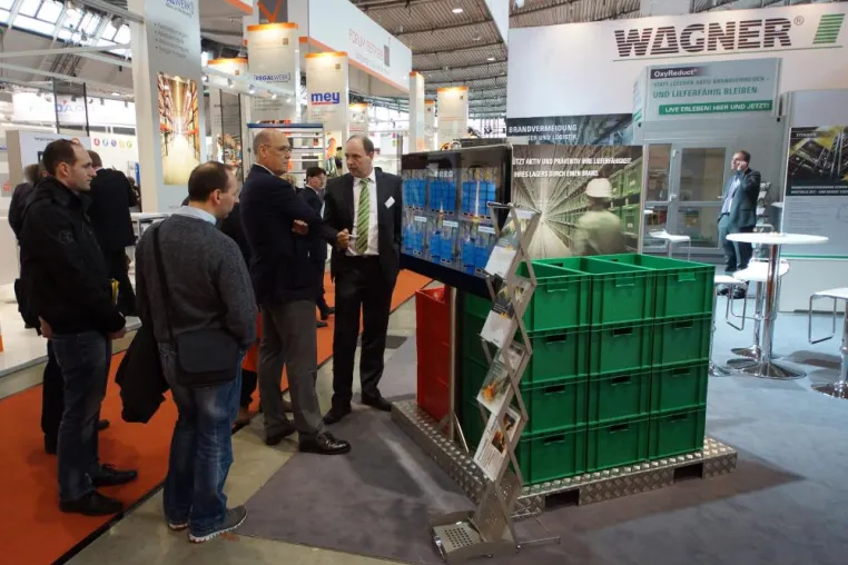 Bild: LogiMAT 2013 – erfolgreicher Messeauftritt für WAGNER