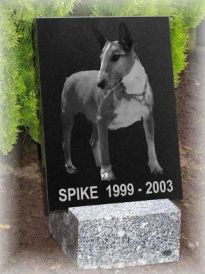 Bild: Gemeinsam im Tode vereint - Tierbesitzer und ihre Lieblinge auf dem Tierfriedhof