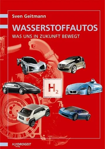 Bild: Buch "Wasserstoffautos" gratis bei Bestellung eines HZwei-Jahres-Abos