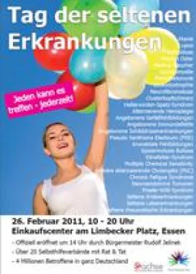 Bild: Intern. Tag der seltenen Erkrankung macht in Essen auf "vergessene" Patienten aufmerksam