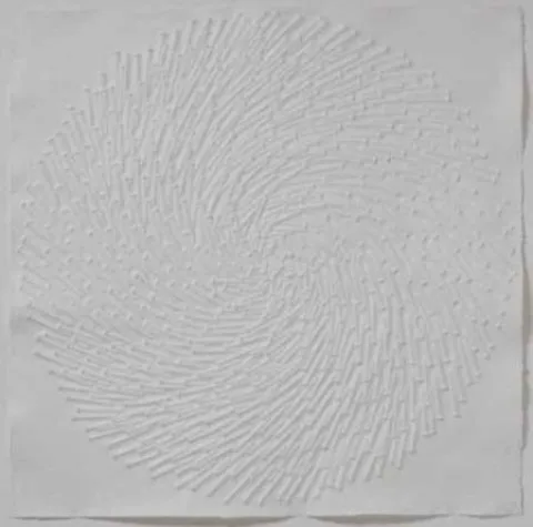 Bild: Günther Uecker "Spirale 2010"