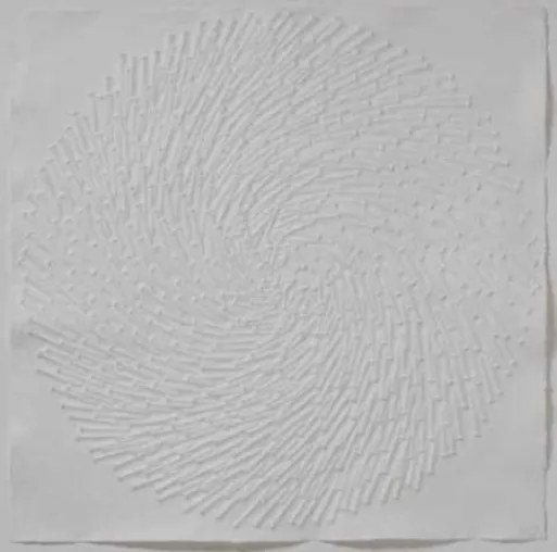 Bild: Günther Uecker "Spirale 2010"
