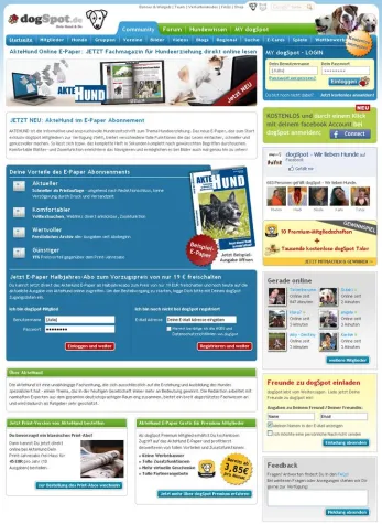 dogSpot und AkteHund starten erstes digitales Hunde-Magazin Bild: dogSpot und AkteHund starten erstes digitales Hunde-Magazin