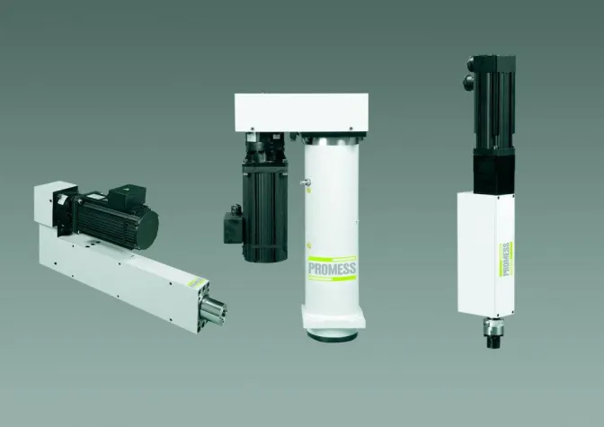 Bild: Promess mit gesamtem Spektrum Universeller Fügemodule auf der MOTEK 2008