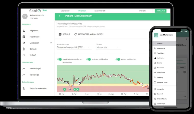 SaniQ Praxis jetzt kostenfrei für Praxen und Kliniken Bild: SaniQ Praxis jetzt kostenfrei für Praxen und Kliniken