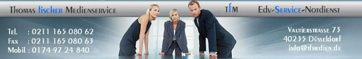 TFM Bundesweit EDV Drucker Kassen Service Notdienst