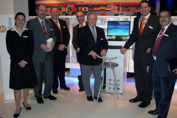 Bild: SealBase präsentiert die neueste Vertragsmanagement Software auf der Wincor World 2008 in Paderborn