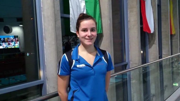 Angela Sievernich bei den Deutschen Kurzbahnmeisterschaften der Schwimmen Bild: Angela Sievernich bei den Deutschen Kurzbahnmeisterschaften der Schwimmen