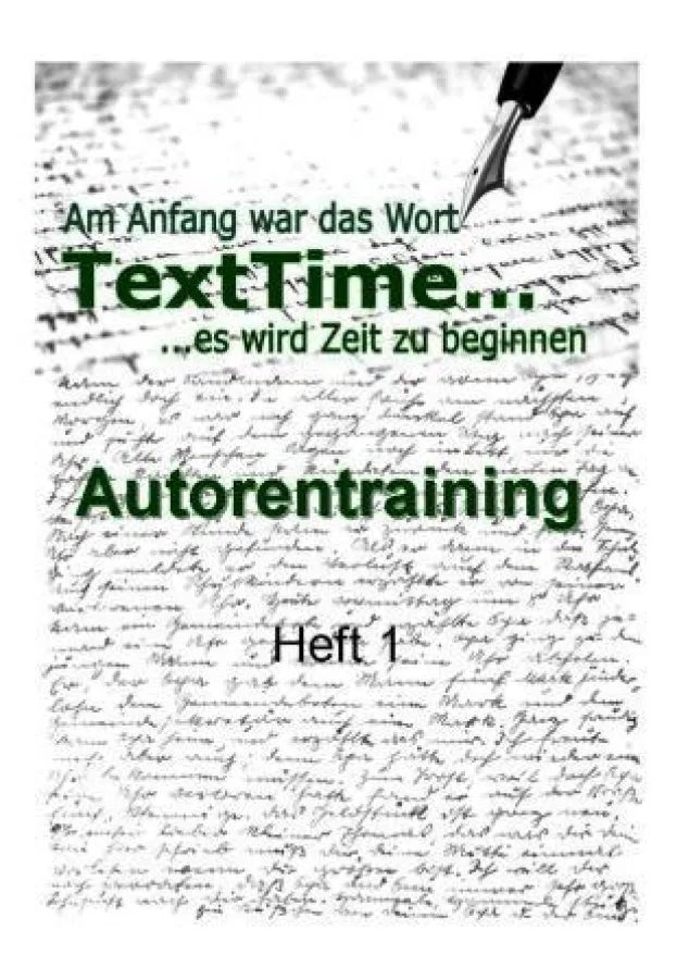 Heft 1 des Autorentrainings von TextTime