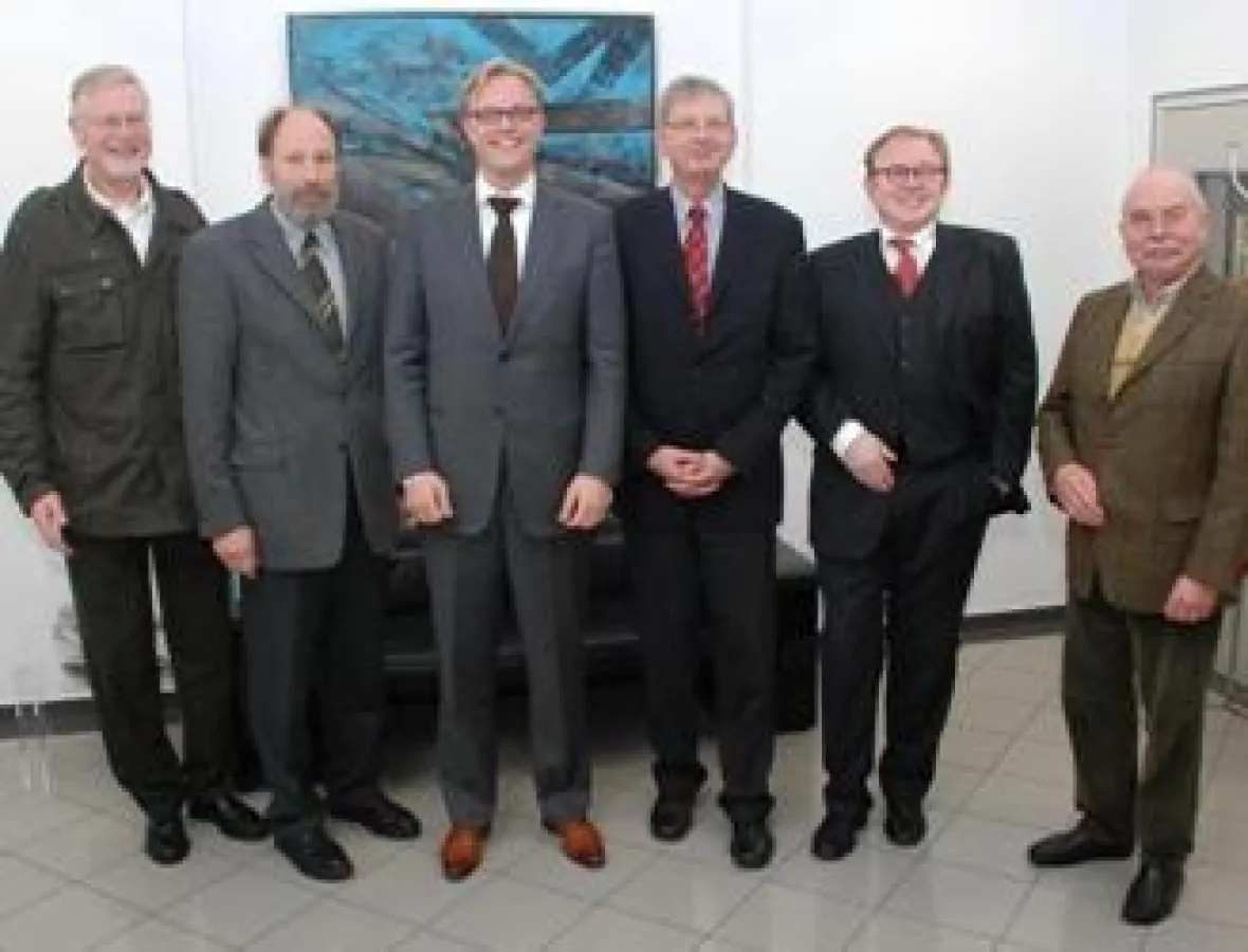 MdB Karl Schiewerling und eine Delegation der CDU Coesfeld besuchten jetzt das Coesfelder Entertainment-Unternehmen 