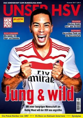 Bild: Das Sonderheft zum Bundesliga-Dino: UNSER HSV ab sofort erhältlich