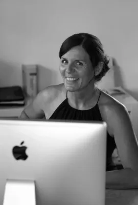 Bild: Die Macherin von Mountains4U, dem Tablet-Magazin für Outdoor und Bergsport