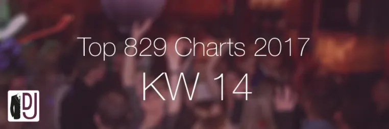 Bild: Top 10 der Top 829-Charts KW 14/2018