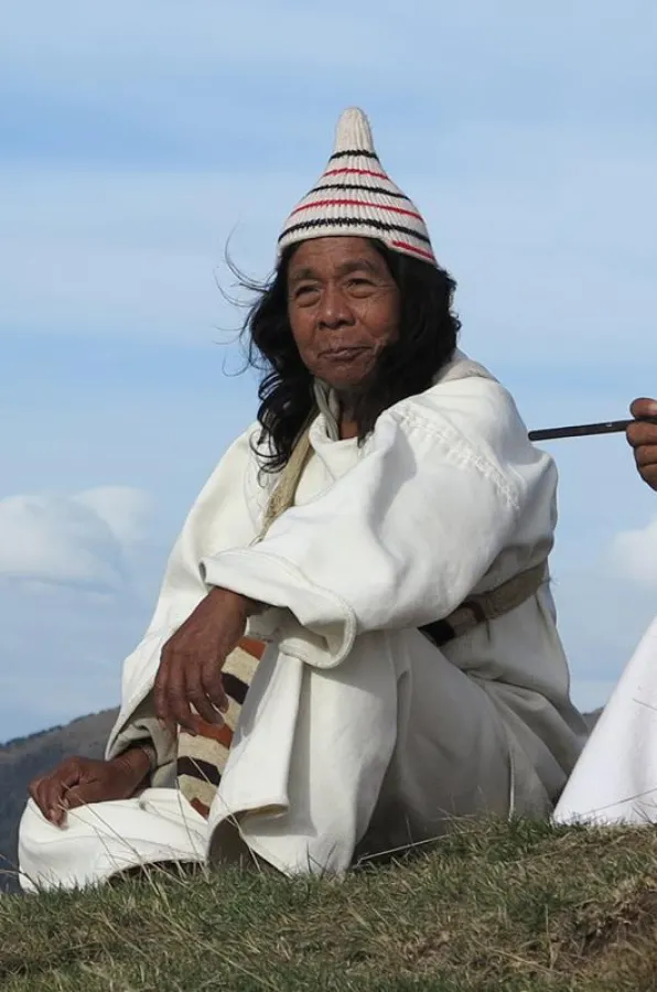 Máma José Gabriel Limaco, Oberhaupt der Kogi