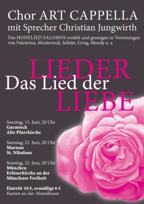 Bild: Herzbeben | Art Cappella & Christian Jungwirth | Das "Hohelied der Liebe"