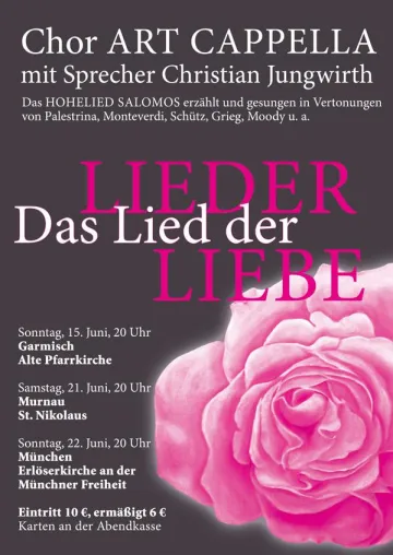 Herzbeben | Art Cappella & Christian Jungwirth | Das "Hohelied der Liebe" Bild: Herzbeben | Art Cappella & Christian Jungwirth | Das "Hohelied der Liebe"
