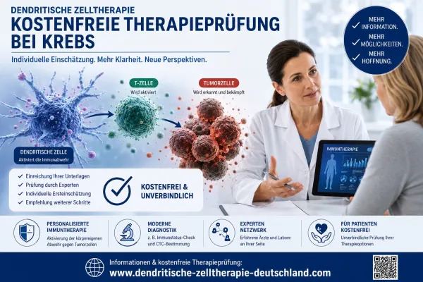 Bild: Kostenfreie Therapieprüfung bei Krebs: Individuelle Einschätzung zur dendritischen Zelltherapie