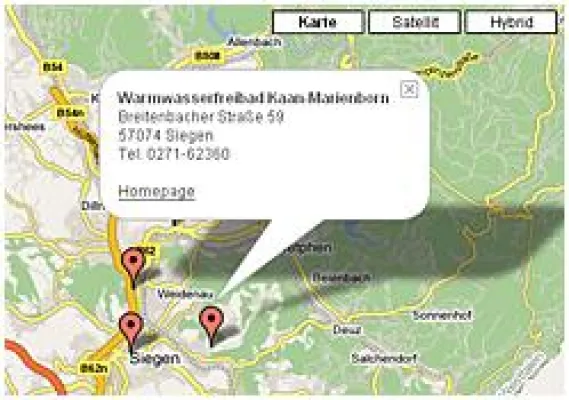 Werbeagentur mediatwister aus Siegen bietet interaktive Karten-Lösung Bild: Werbeagentur mediatwister aus Siegen bietet interaktive Karten-Lösung
