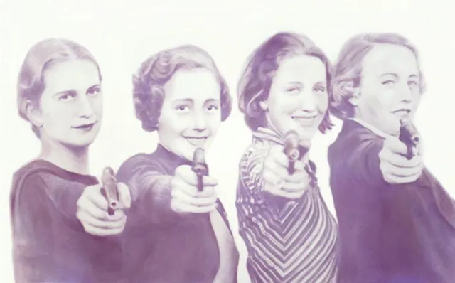 Bild: Brigitte Zieger: Everybody talks about the Weather, ...we don't