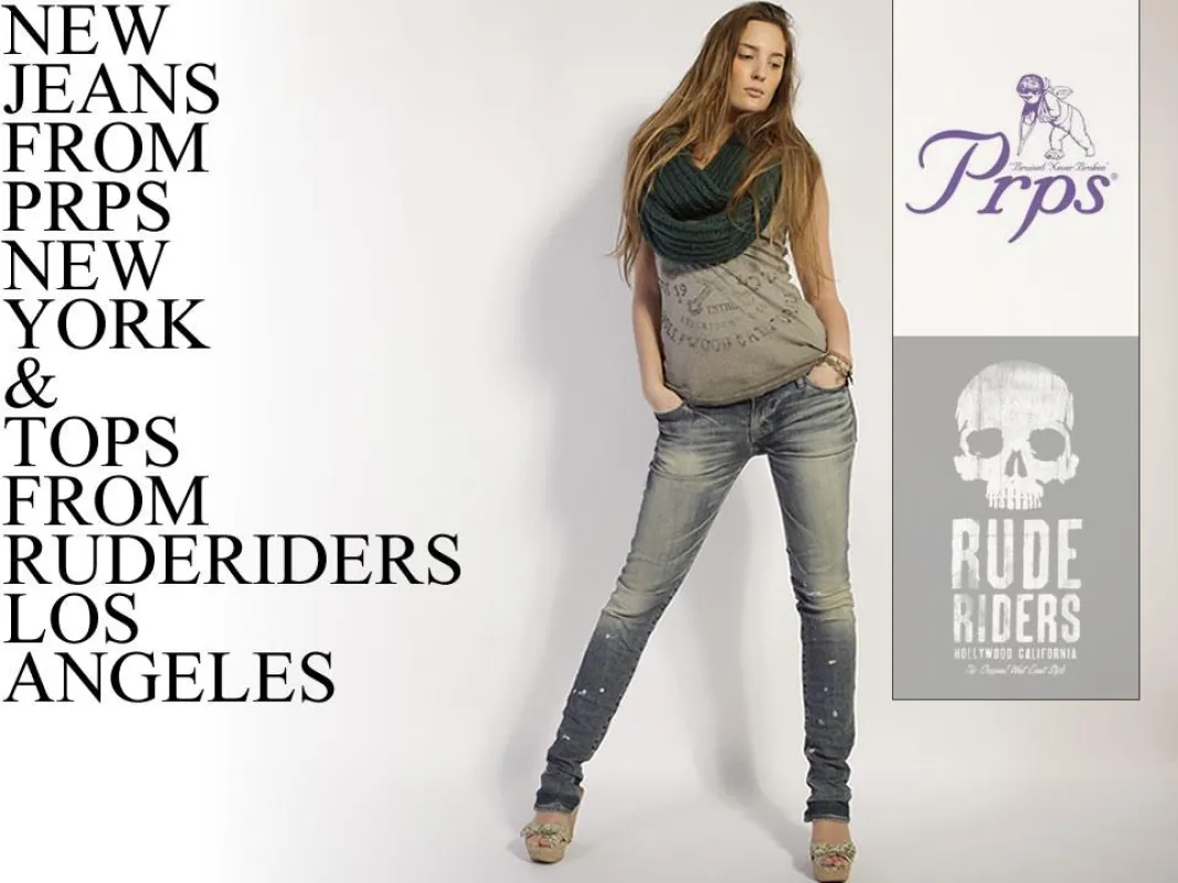 PRPS Jeans u. Ruderiders Shirts bei www.lapurpura.com