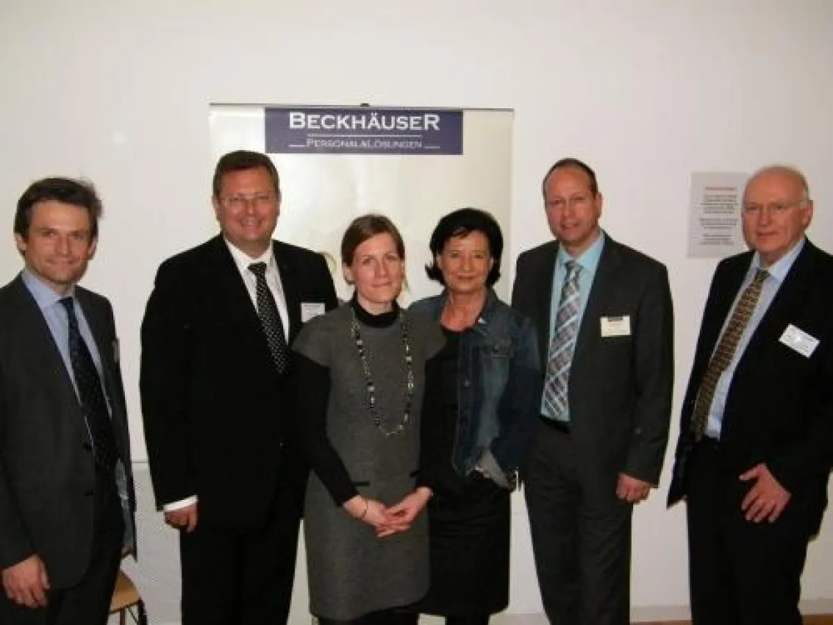 Verfechter einer intensiven Vernetzung von Wirtschaft und Wissenschaft (v.l.n.r.): Dr. Stefan Möhrin