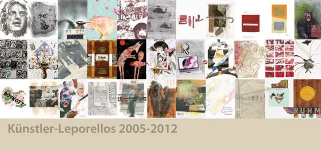 Bild: Künstler-Leporellos 2005-2012