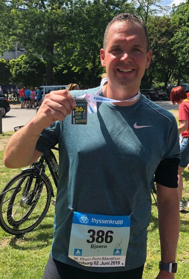 Schlafcoach Bjoern Steinbrink erfolgreich am Ziel