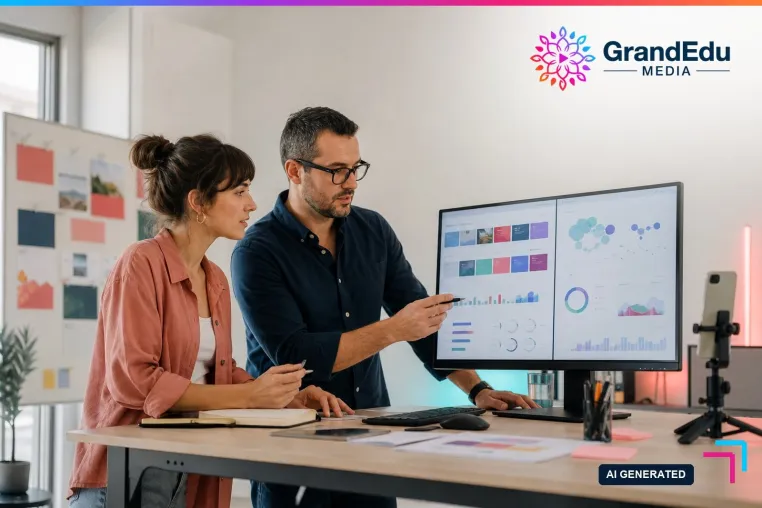 Reichweite ist nicht gleich Sichtbarkeit: GrandEdu Media verbindet Social Media mit SEO/SEM Bild: Reichweite ist nicht gleich Sichtbarkeit: GrandEdu Media verbindet Social Media mit SEO/SEM