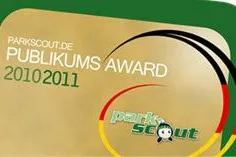Der Parkscout Award 2010/2011 Bild: Der Parkscout Award 2010/2011