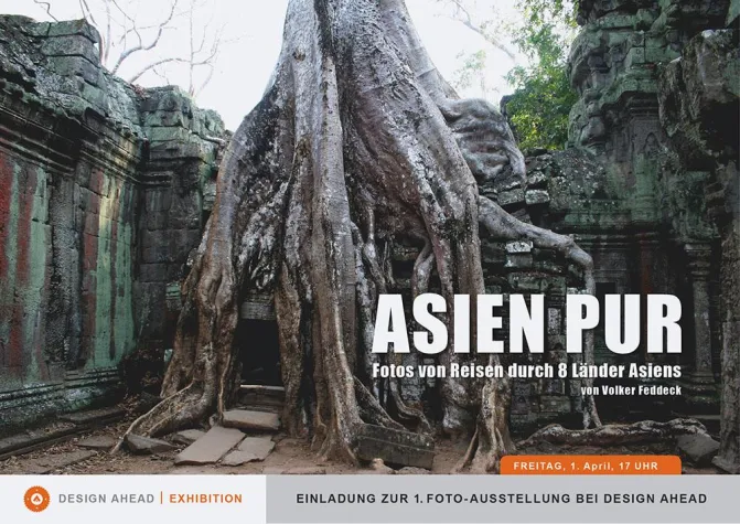 Bild: 1. Foto-Ausstellung bei Design Ahead: "Asien Pur"