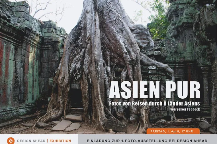 Bild: 1. Foto-Ausstellung bei Design Ahead: "Asien Pur"