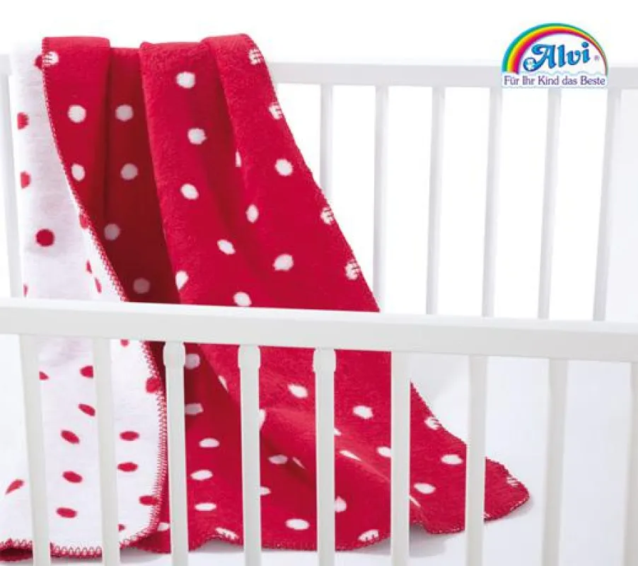 ALVI Microfaser Babydecke