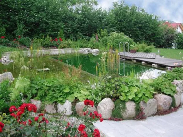 Badeteich - Rein ins Vergnügen Bild: Badeteich - Rein ins Vergnügen