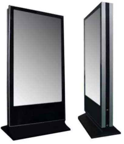 Bild: Digital Signage Double Sided Infostelen PCs: Ein neuartiger Service für anspruchsvolle Kunden