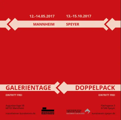 22. Galerientage im Mannheimer Kunstverein Bild: 22. Galerientage im Mannheimer Kunstverein