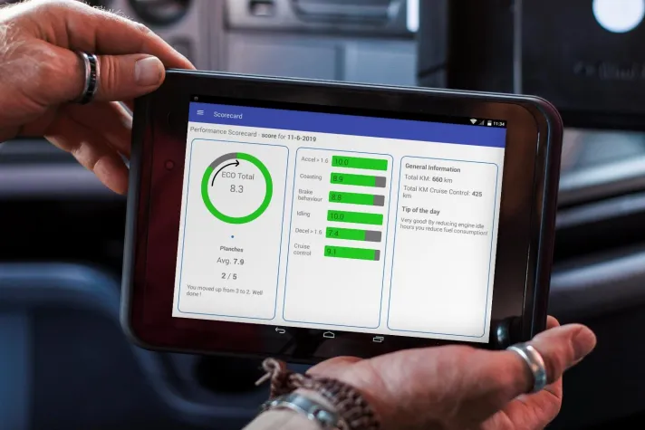 Bild: Besserer Einblick in das Verhalten der Fahrer: Trimble erweitert Performance Portal