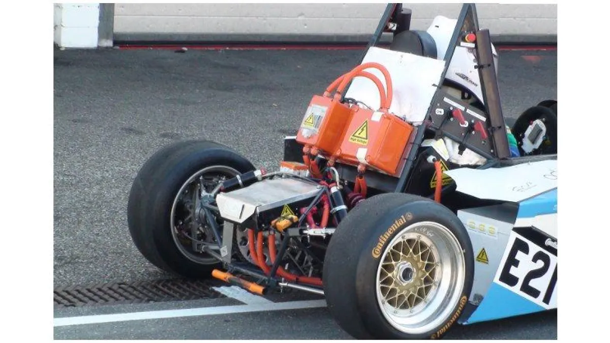 Elektromotor auf der FSG