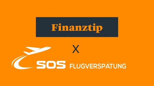 Bild: SOS Flugverspätung laut Finanztip-Test 2026 bestbewertetes Inkassoportal für Fluggastrechte