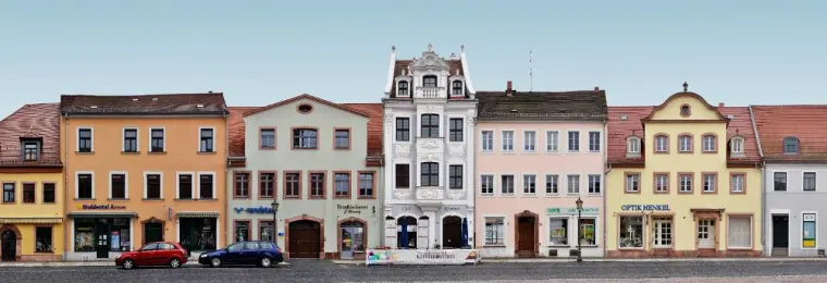 Bild: Dokumentation der Altstadt von Grimma vor dem Mulde Hochwasser 2013