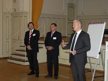 Bild: Das 6. CBC Annual Meeting am 6. Oktober 2011 mit ungewöhnlicher Botschaft