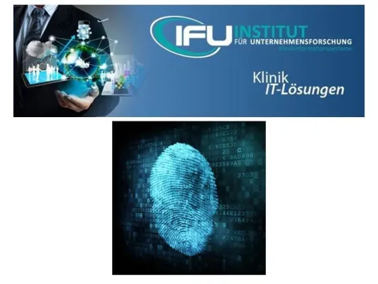 Bild: IFU-Authentisierung durch Fingerprint, RFID Tag und Chipkarte